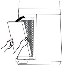 EQUATION PURE FAN TOWER - Zakładanie filtrów (z każdej strony urządzenia) - 4