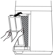 EQUATION PURE FAN TOWER - Montarea filtrelor (pe ambele părți ale aparatului) - 5