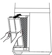 EQUATION PURE FAN TOWER - Sostituzione dei filtri HEPA (Cod. 84587043-3276007458558) - 5