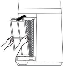 EQUATION PURE FAN TOWER - Mise en place des filtres (de chaque côté de l'appareil) - 5