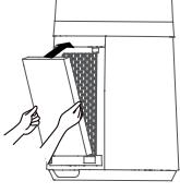 EQUATION PURE FAN TOWER - Înlocuirea filtrelor HEPA (Ref. 84587043-3276007458558) - 4