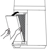 EQUATION PURE FAN TOWER - Sostituzione dei filtri HEPA (Cod. 84587043-3276007458558) - 4