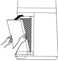 EQUATION PURE FAN TOWER - Montarea filtrelor (pe ambele părți ale aparatului) - 4