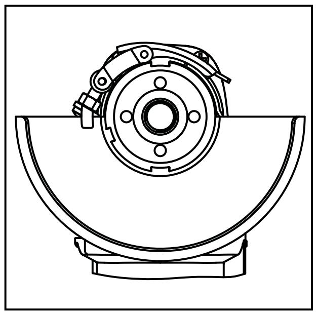 DEXTER 800AG2-125.5 - Installing or moving protective cover - 2