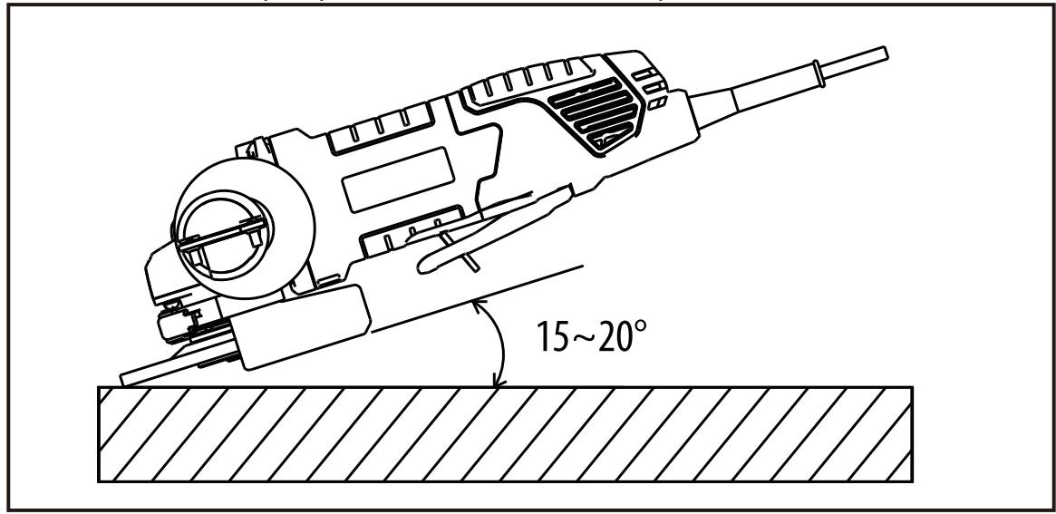 DEXTER 800AG2-125.5 - Functia de polizare - 1