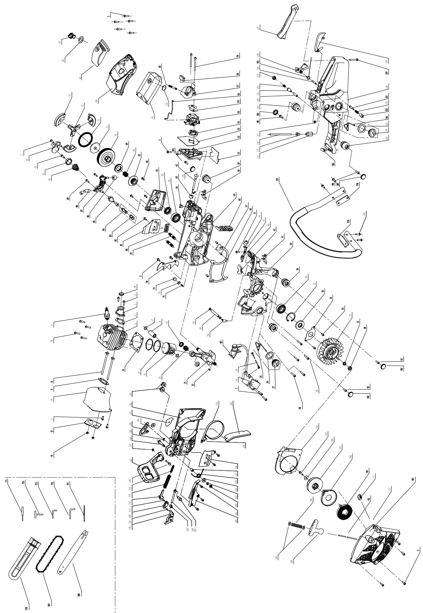 SCHEPPACH CSP5300 - 15.Engedélyezett vágokészlet - 1