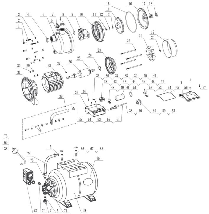 STERWINS 900 WT 24-4 - WIDOK ROZSTRZELONY - 1