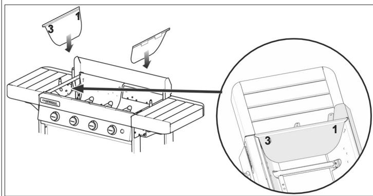 CAMPINGAZ 3 SERIES CLASSIC WLD 2EN1 + PLANCHA - Firebox-vegg - 3