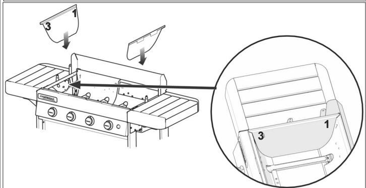 CAMPINGAZ 3 SERIES CLASSIC WLD 2EN1 + PLANCHA - - Parete della caldaia - 3