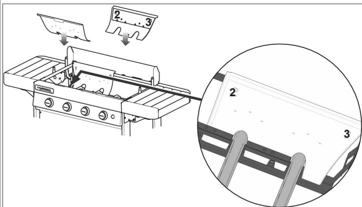 CAMPINGAZ 3 SERIES CLASSIC WLD 2EN1 + PLANCHA - Pared para llamas - 2