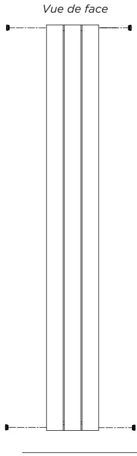 RADIATORI 2000 FLY - Distance du mur - 2