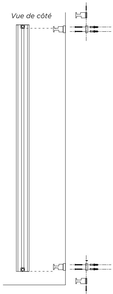 RADIATORI 2000 FLY - Distance du mur - 3