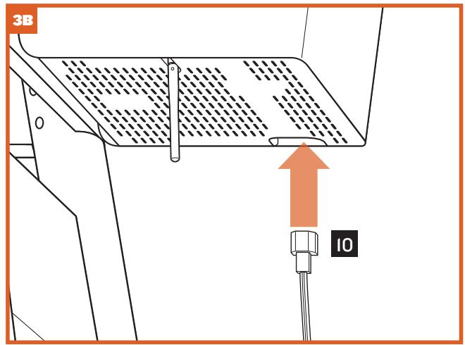 TRAEGER TIMBERLINE 850 - INSTALLATION DE L'ANTENNE WI-FI, DU CORDON D'ALIMENTATION ET DE LA TABLETTE LATERALE - 4