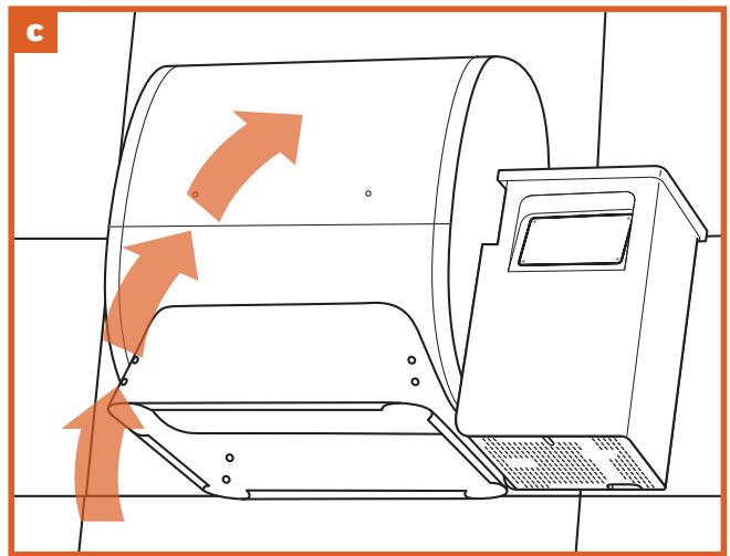 TRAEGER TIMBERLINE 850 - AVANT LE MONTAGE: RETIRER LES PIECES ET L'EMBALLAGE DU BARBECUE - 3