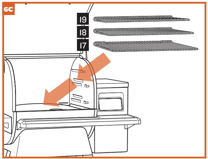 TRAEGER TIMBERLINE 850 - ASSEMBLAGE DES ÉLÉMENTS INTERNES - 4