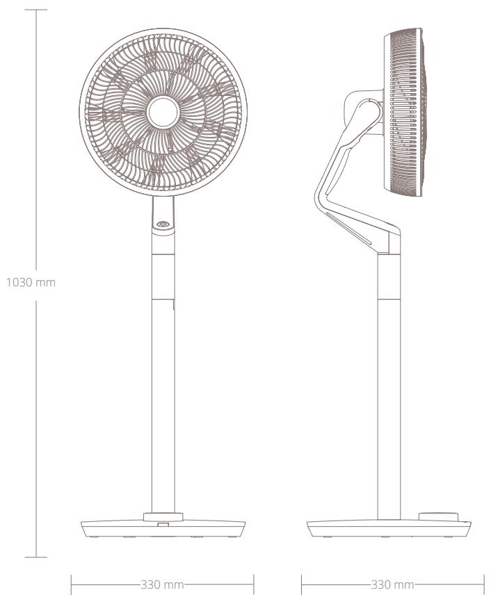 DUUX WHISPER FLEX ULTIMATE - Caractéristiques techniques - 1