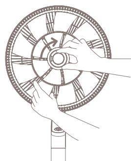 DUUX WHISPER FLEX ULTIMATE - Cleaning the fan - 3