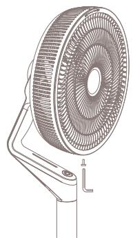 DUUX WHISPER FLEX ULTIMATE - Cleaning the fan - 1