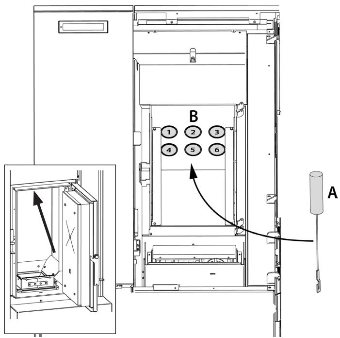 EXTRAFLAME PK 15-20-30 / PR 20-30 - NETTOYAGE FAISCEAU TUBULAIRE CHAMBRE DE COMBUSTION - 1