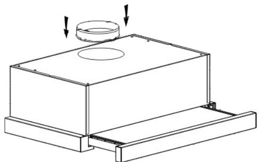 CANDY CBT625/2X/1 CBT625/2W/1, CBT625/2B/1 - INSTALLATION (sur un meuble) - 1