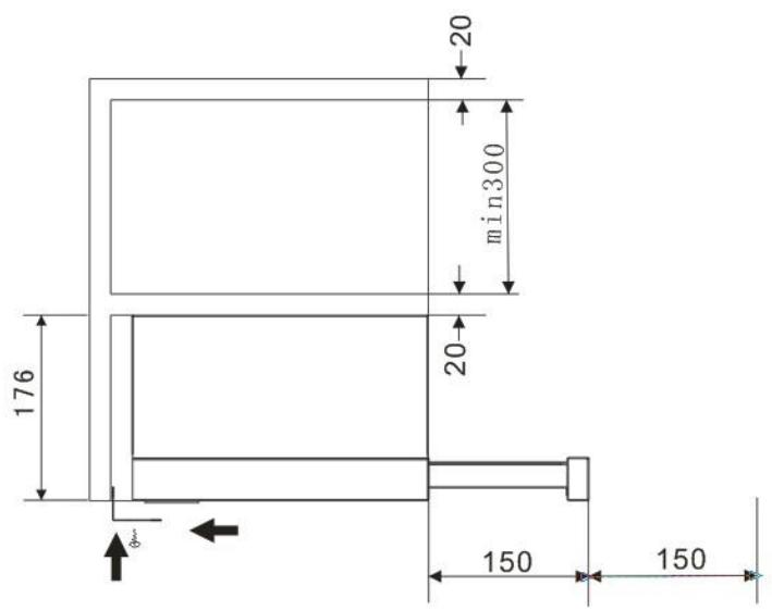CANDY CBT625/2X/1 CBT625/2W/1, CBT625/2B/1 - INSTALLATIE (kastmontage) - 5