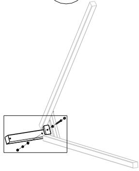 SOULET PRUNE - FLEUR - TREFLE - Montage pieds pour plateforme / Posts for platform - assembly - 1