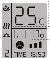 DIMPLEX DVF1200 / DVF1500 / DVF1800, DVF1200-UK / DVF1500-UK / DVF1800-UK - 7-dniowy programator czasowy - 1