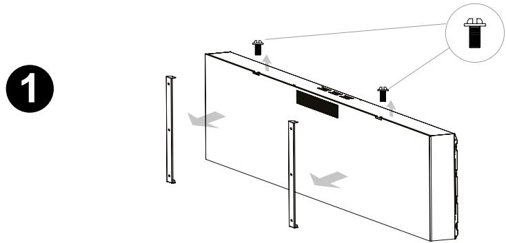 DIMPLEX DVF1200 / DVF1500 / DVF1800,  DVF1200-UK / DVF1500-UK / DVF1800-UK - Installation (ON WALL) - 1