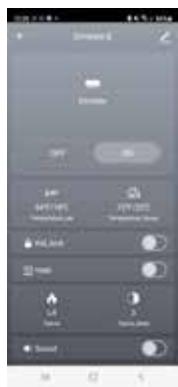 DIMPLEX DVF1200 / DVF1500 / DVF1800,  DVF1200-UK / DVF1500-UK / DVF1800-UK - Tuya uygulaması kullanimi - Android - 8