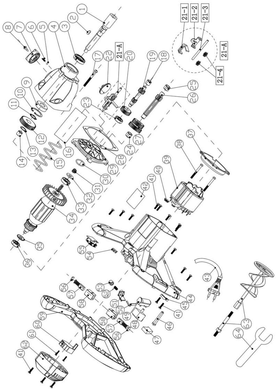 DEXTER R6219B3S-DP-2 - GARANTIE - 1