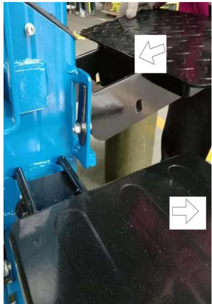 HYUNDAI HFBE8T55 - Montage du compartment gauche / droite Fig.4 - 3