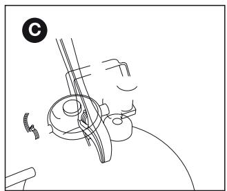 BARBECOOK SIESTA 612 - Ligar a mangueira e a botija ao regulador - 3