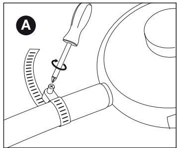 BARBECOOK SIESTA 612 - Letkun ja sällion liittäminen paineensåätmeen - 1