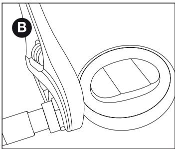 BARBECOOK SIESTA 612 - Collegamento del tubo flessibile e della bombola al regolatore - 2