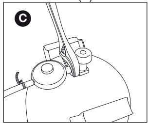 BARBECOOK SIESTA 612 - Conectar la manguera y la bombona - 3