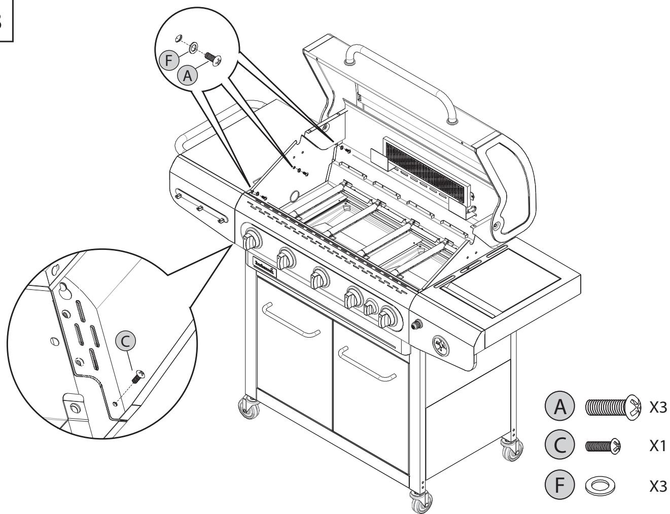 BARBECOOK SIESTA 612 - REGISTREERIGE OMA SEADE - 54