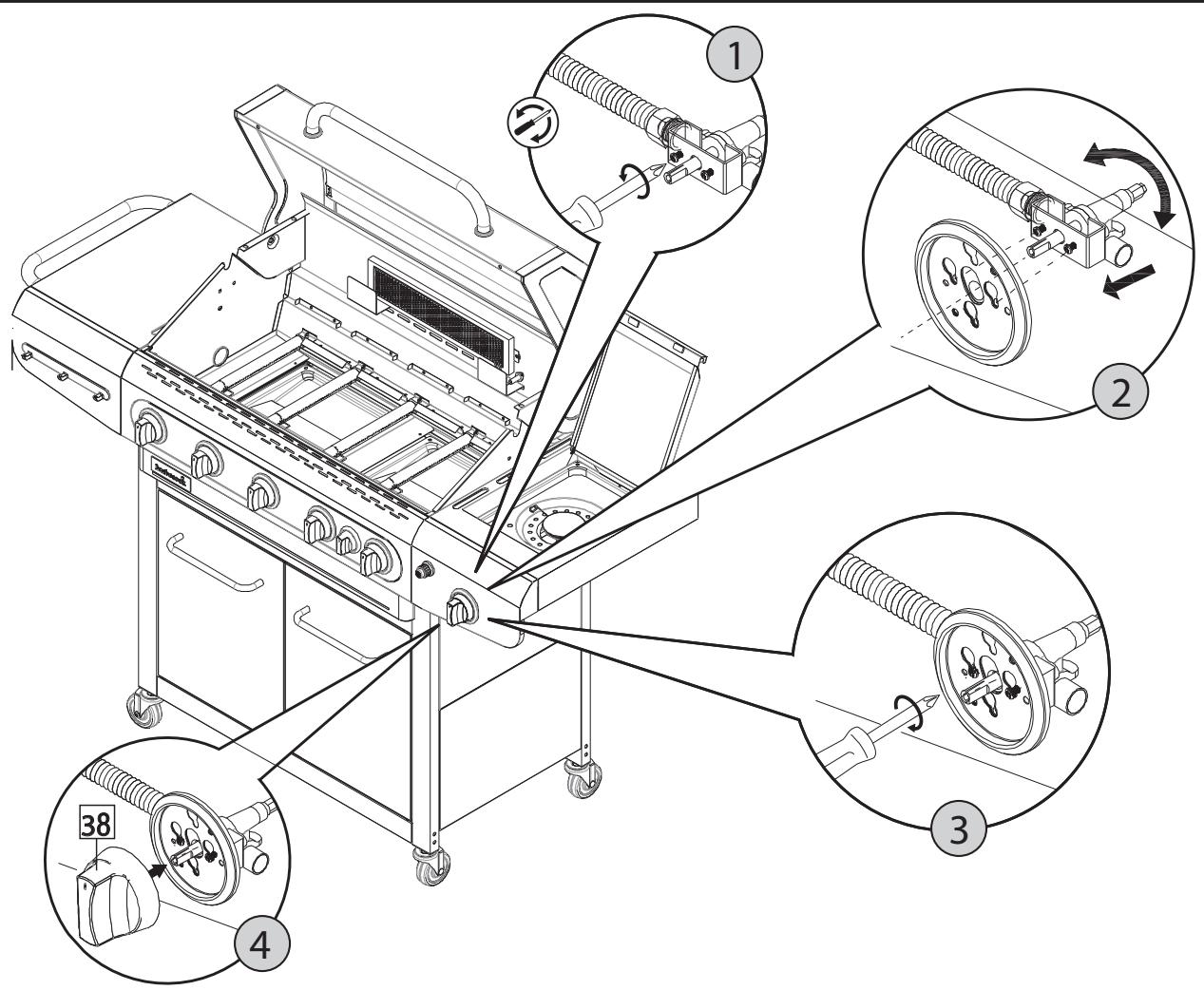 BARBECOOK SIESTA 612 - REGISTREERIGE OMA SEADE - 55