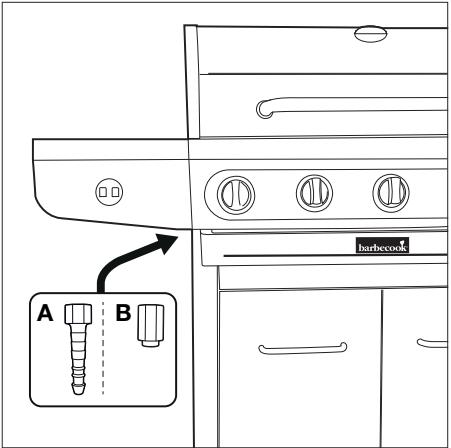 BARBECOOK SIESTA 612 - Cbbp3BaHe Ha MapKyuKa KbM ypeJa - 2