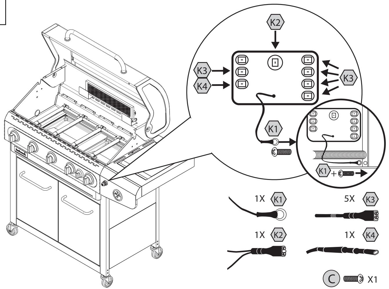 BARBECOOK SIESTA 612 - REGISTREERIGE OMA SEADE - 51