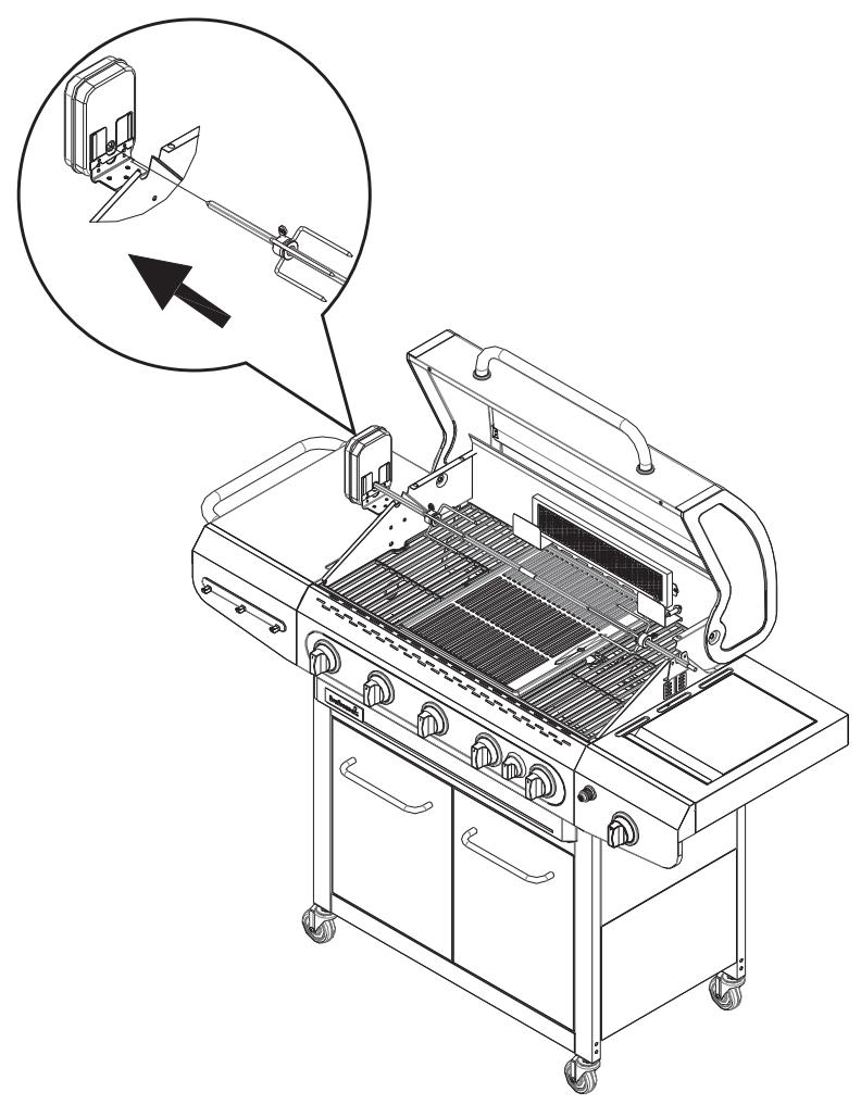 BARBECOOK SIESTA 612 - ADDITIONAL MONTAGE SPIT SET - 8