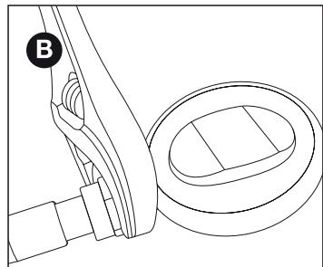BARBECOOK SIESTA 612 - A tomló és a palack csatlakoztatása anyomásszabályozóhoz - 2