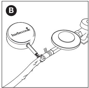 BARBECOOK SIESTA 612 - So prüfen Sie auf Gaslecks - 3