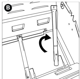 BARBECOOK SIESTA 612 - POLTINTEN JA KAASUTINPUTKIER PUHDISTAMINEN - 2