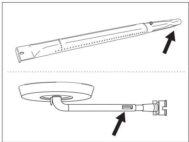 BARBECOOK SIESTA 612 - Venturiho trubice - 1