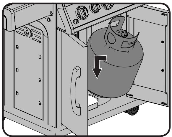 NAPOLEON GRILLS ROGUE R425PK - Gas Hook-Up Instructions - 1