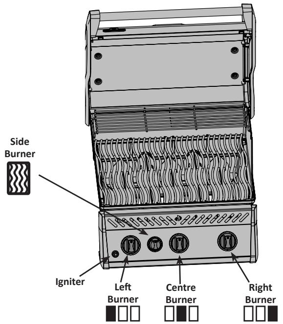 NAPOLEON GRILLS ROGUE R425PK - Lighting Instructions - 1