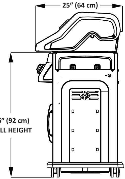 NAPOLEON GRILLS ROGUE R425SIBPK - DIMENSIONS - 3