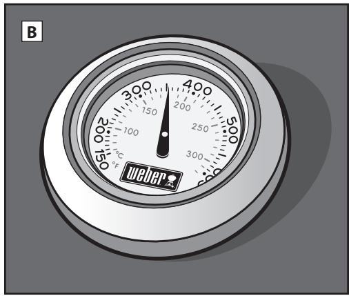 WEBER PERFORMER GBS - 51592 - Pega com ganchos para utensílos - 2