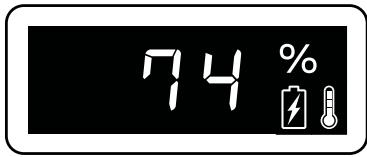 GOAL ZERO YETI 200X - LED -Display + Tasten: - 1