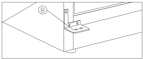 ROSIERES RWCB60/N - Type B (for slim stainless steel door) - 3